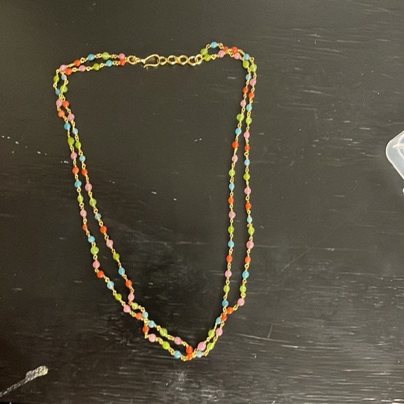 Small multicolor necklace - Picture 3 of 3